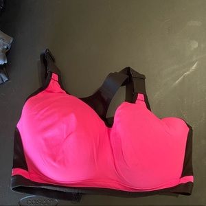 VS Knockout Sport Bra Hot Pink 36DDD